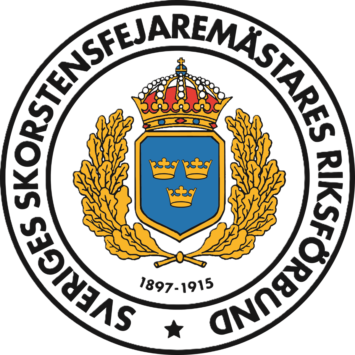 Logotyp: Sveriges Skorstensfejaremästares Riksförbund
